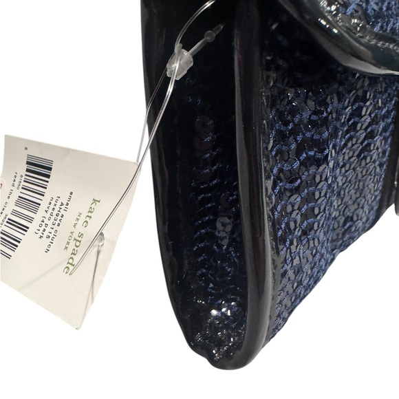 Kate Spade Small Ava Blue Clutch NWT - Picture 4 of 10